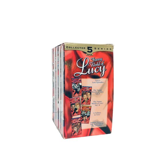 1997 Funny World of Lucy 5 Pack Collector Series VHS Tapes - Picture 2 of 8